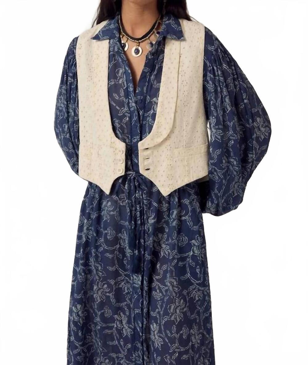 NEW MAISON HOTEL ciel brode florence vest in shell